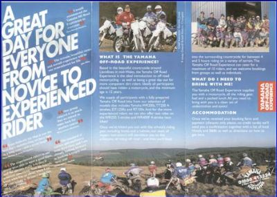 Yamaha Off-road Experience